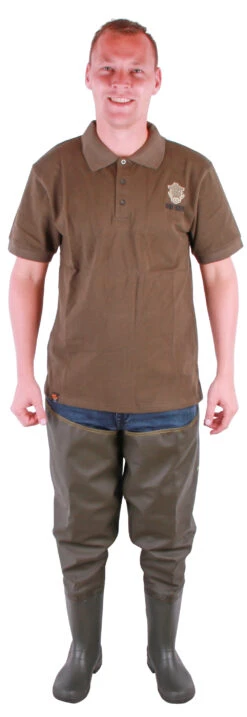 Fisharp Lightweight Thigh Wader Olive (3 Reviews)